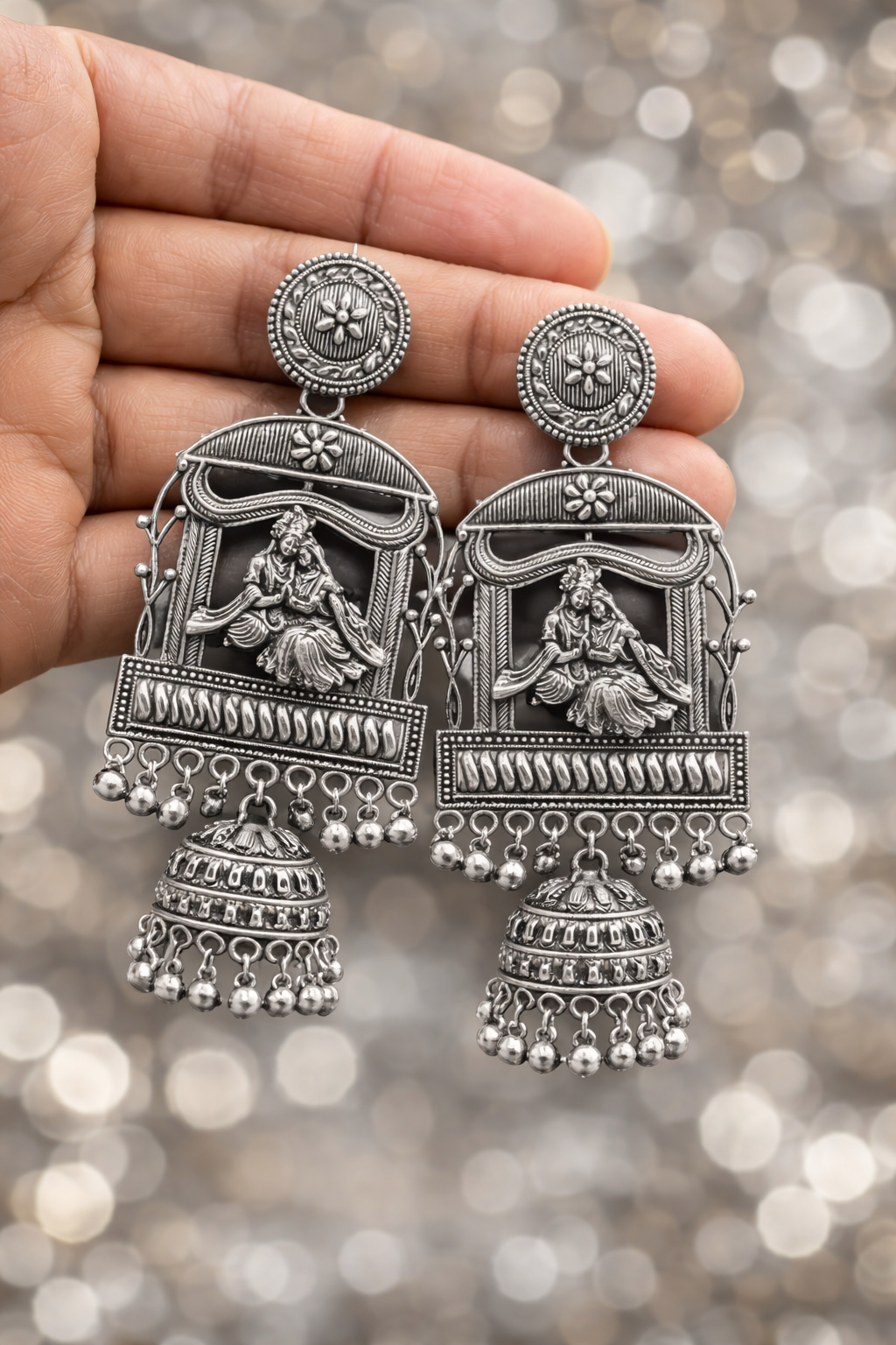 krishna earrrings