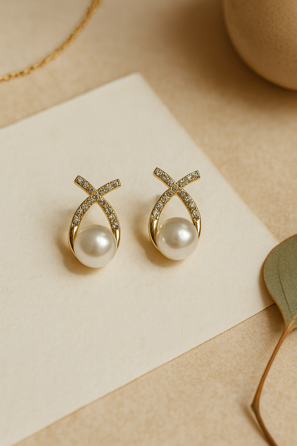 KOREAN PEARL EARRINGS